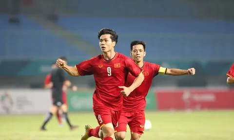 Hình ảnh đáng nhớ trong chiến thắng lịch sử của Olympic Việt Nam