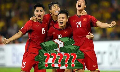 Vô địch AFF Cup 2018, ĐT Việt Nam sẽ được thưởng bao nhiêu?