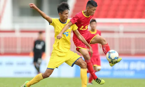 Thắng đậm Khánh Hòa, Viettel chạm trán Bình Dương ở bán kết U15 QG