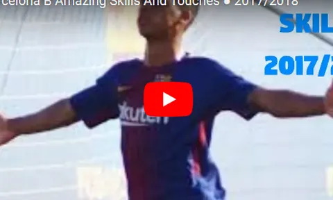 Vitinho - Ngôi sao trẻ đáng chờ đợi của Barca B