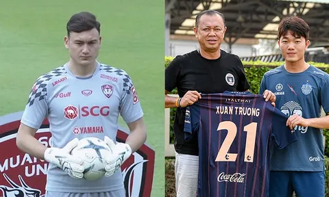 Chưa đá phút nào, Văn Lâm, Xuân Trường vẫn được BTC Thai League vinh danh