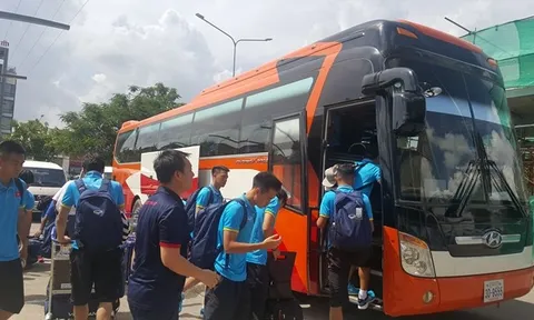 ĐT Việt Nam đã tới Phnom Penh, sẵn sàng cho trận đấu với ĐT Campuchia