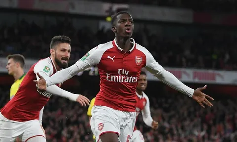 Wenger: 'Sự xuất hiện của Nketiah không ảnh hưởng đến Walcott'