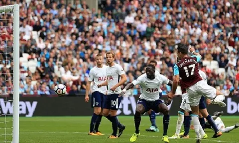 West Ham 2-3 Tottenham: Những nỗ lực muộn màng