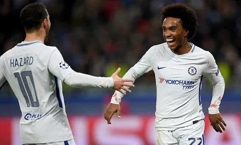 Willian rực sáng, Chelsea chấm dứt giấc mơ viết truyện cổ tích của Qarabag