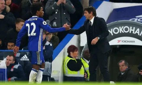 Willian tính đường tới Milan sau khi bật lại Conte