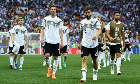 Đức giảm 14 bậc, Pháp giữ vị trí số 1 trên BXH FIFA