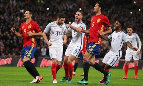 Tây Ban Nha, Anh rơi vào “bảng tử thần” tại World Cup 2018?