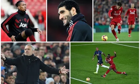 'Xạ thủ' Fellaini, thay đổi bất đắc dĩ và 5 điều bị bỏ lỡ trận Liverpool - M.U