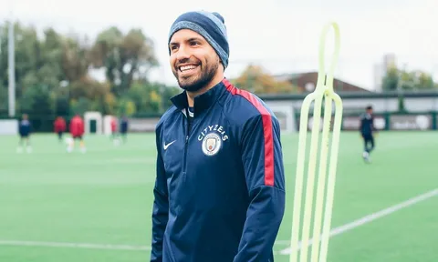 XÁC NHẬN: Aguero có thể ra sân cuối tuần này