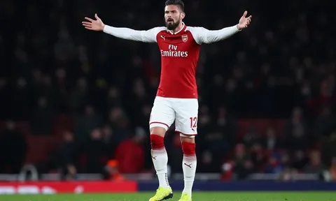 Xác nhận: Giroud rời Arsenal vào tháng 1