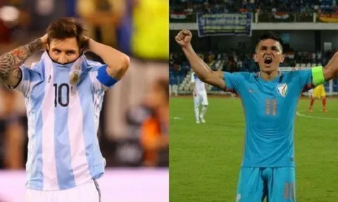 Xé lưới Thái Lan, sao Ấn Độ vượt mặt Lionel Messi