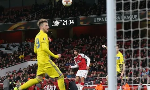 Xem lại siêu phẩm của Elneny vào lưới BATE Borisov
