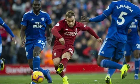 Wijnaldum chỉ ra cái tên giúp Liverpool không để thủng lưới thêm trước Cardiff