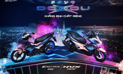 Yamaha gây ấn tượng với NVX & Exciter phiên bản Doxou, khuấy động mùa mua sắm cuối năm