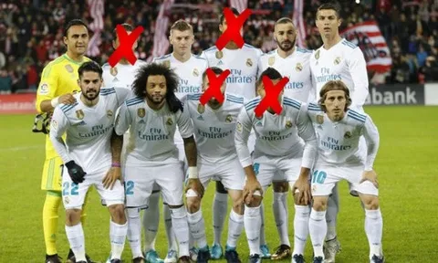 Zidane bế tắc với bài toán 'vá' hàng phòng ngự