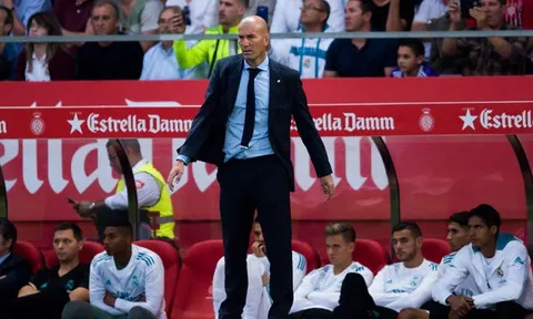 Zidane chỉ ra lí do khiến Real bại trận trước Girona
