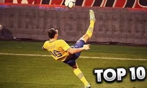 Zlatan Ibrahimovic - Top 10 bàn thắng kinh điển nhất