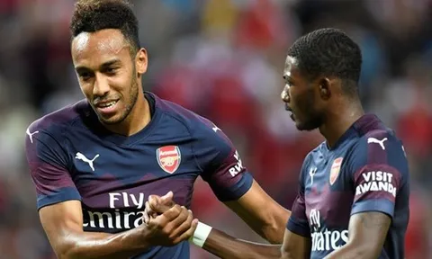 Aubameyang nổ súng, Arsenal giành thắng lợi thuyết phục trước Lazio