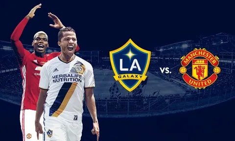 09h00 ngày 16/07, LA Galaxy vs Man United: 22 cầu thủ sẽ ra sân?