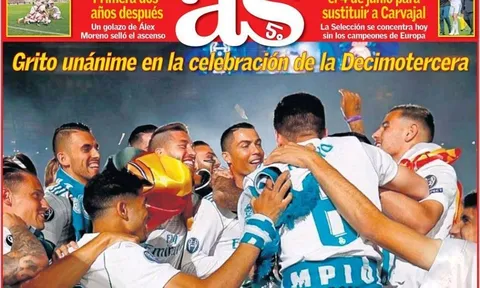 Báo chí thế giới thán phục kỳ tích của Real Madrid