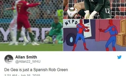'De Gea chẳng khác gì Karius và Robert Green'