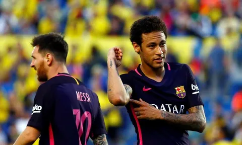Neymar lập hattrick, Barca dễ dàng đè bẹp Las Palmas trên sân khách