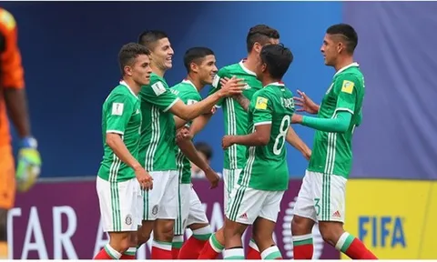 14h30 ngày 01/06, U20 Mexico vs U20 Senegal: Cân tài cân sức