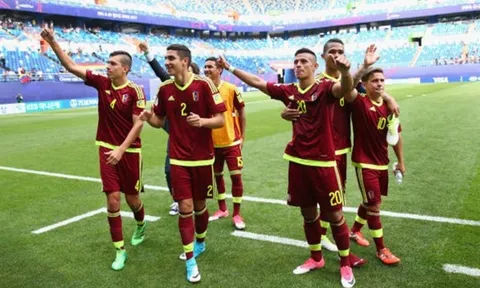Bùng nổ trong hiệp hai, U20 Venezuela 'vỗ mặt' U20 Đức trận mở màn
