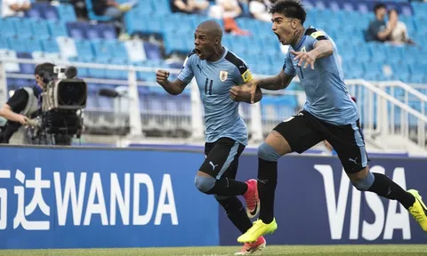 Thua tối thiểu U20 Uruguay, đại diện cuối cùng của châu Á đã bị loại