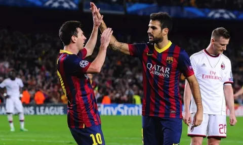 Vì Messi, vợ Fabregas cám ơn Nigeria