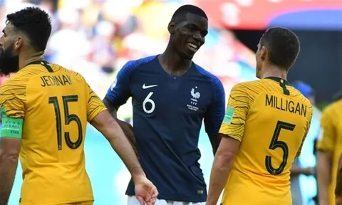 Pogba: 'Australia đã đọc vị được tuyển Pháp'