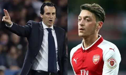 Unai Emery công bố Danh sách 5 'trò cưng', Oezil bất ngờ bị bỏ rơi