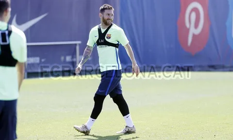 Barca chuẩn bị cho trận cuối cùng của La Liga