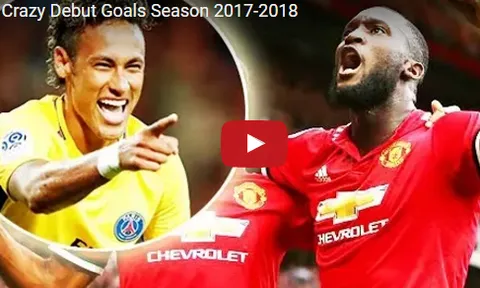 10 bàn ra mắt ấn tượng nhất đầu mùa 2017/18