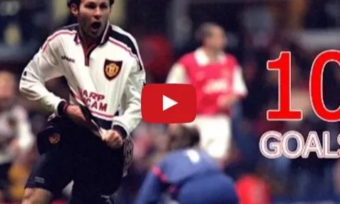 10 bàn thắng đẹp nhất của Man United vào lưới Arsenal