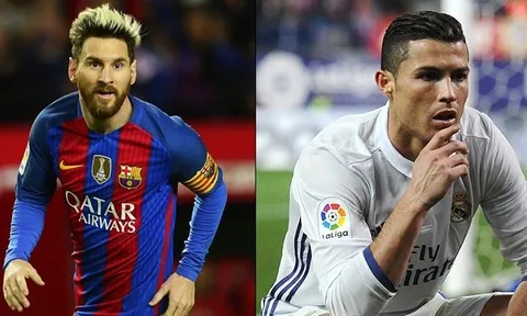 10 bàn thắng đẹp nhất của Ronaldo và Messi mùa 2016/17