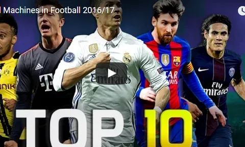 10 cỗ máy ghi bàn kinh khủng nhất mùa này