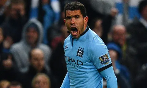 10 pha lập công đỉnh của Carlos Tevez cho Man City