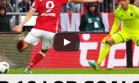 10 pha lốp bóng cực đẹp tại Bundesliga mùa 2016/17