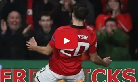 10 pha sút phạt đẹp nhất lịch sử Manchester United