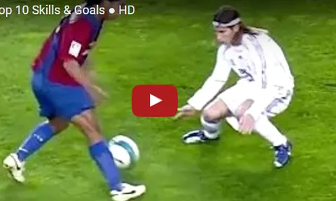 10 skill kinh điển trong các trận El Clasico