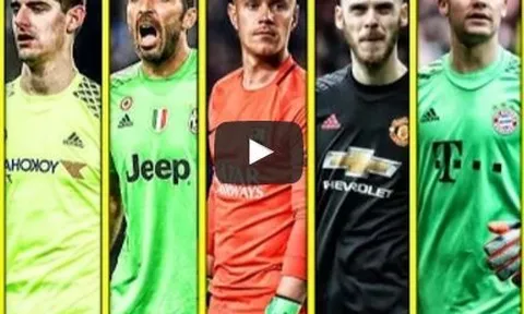 10 thủ môn xuất sắc nhất mùa 2016/17