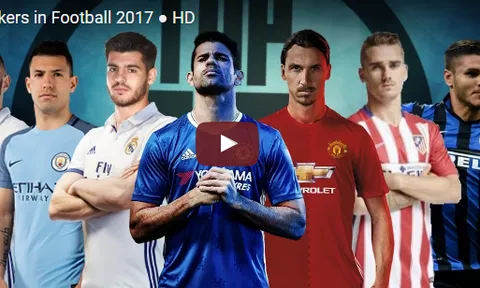 10 tiền đạo xuất sắc nhất 2017