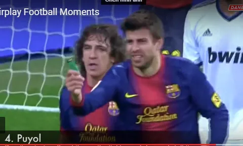 10 tình huống đáp trả fair-play nhất trong bóng đá