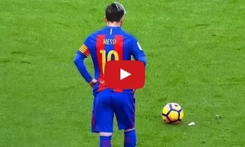 15 pha đá phạt đẹp nhất của Lionel Messi