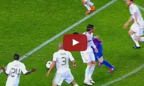 15 pha xử lý cực đỉnh của Lionel Messi trước Real Madrid