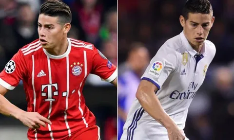 Đại chiến Bayern – Real: Đi tìm phiên bản hoàn hảo nhất của James Rodriguez