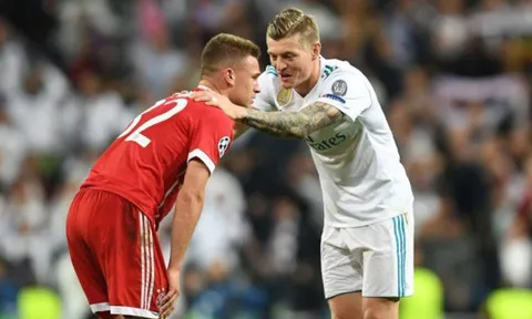 Kroos: "Real Madrid bản lĩnh hơn Bayern"