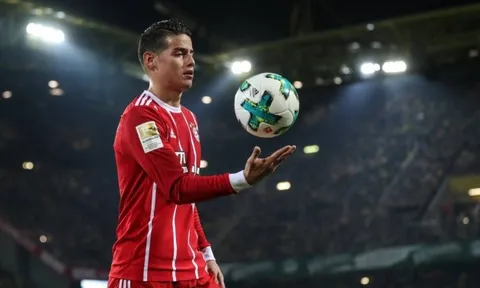 NÓNG: Chủ tịch Bayern CHỐT tương lai James Rodriguez